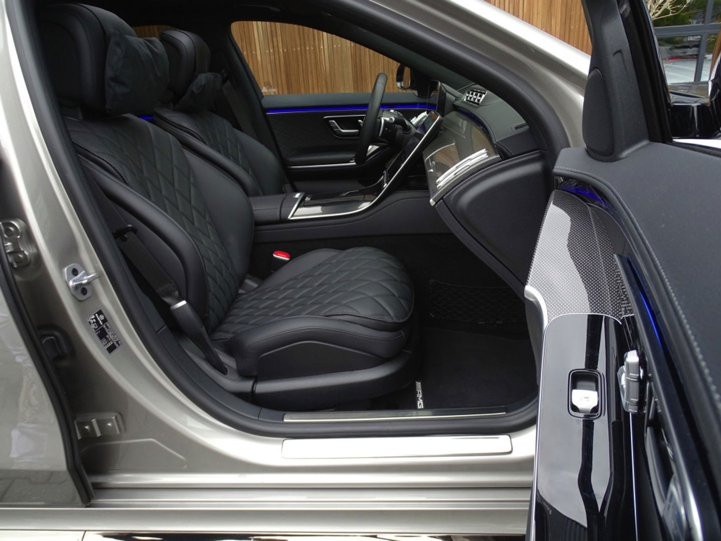 Mercedes-Benz S-Klasse 580 e 4M 510PK Lang AMG Designo / Burmester / carbon / VIP