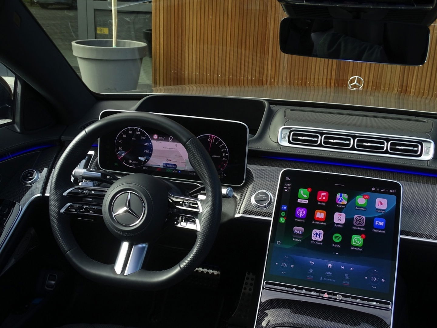 Mercedes-Benz S-Klasse 580 e 4M 510PK Lang AMG Designo / Burmester / carbon / VIP