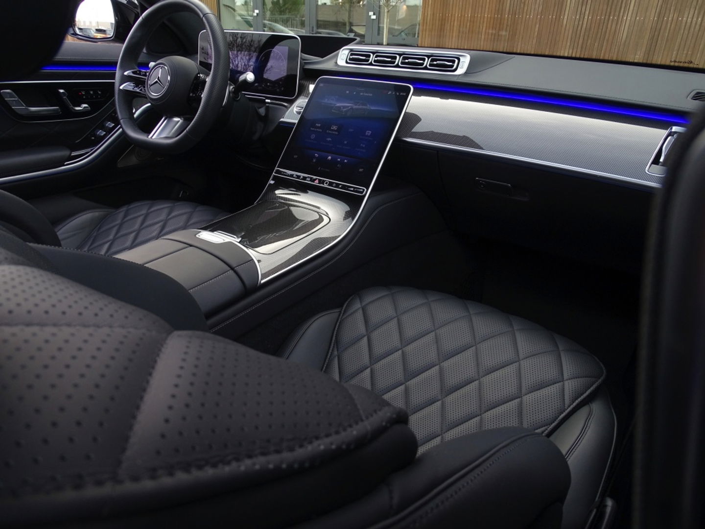 Mercedes-Benz S-Klasse 580 e 4M 510PK Lang AMG Designo / Burmester / carbon / VIP