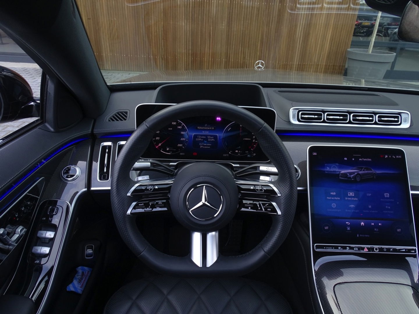 Mercedes-Benz S-Klasse 580 e 4M 510PK Lang AMG Designo / Burmester / carbon / VIP