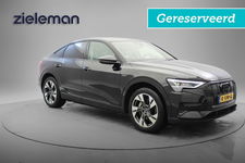 Audi e-tron - Sportback 55 quattro Business edition 95 kWh Blackline - Navi, Cruise, Clima, Memory, SOH 88% GERESERVEERD!!!