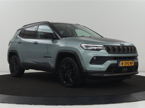 Jeep Compass 1.5T e-Hybrid Limited | 360 Camera | Adaptive cruise | Alpine Sound | Half leder | Carplay | Navigatie | Keyless | Dodehoek detectie | Full LED | Climate control | Bluetooth