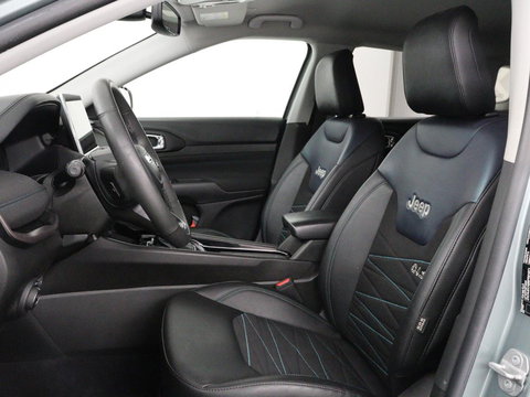 Jeep Compass 1.5T e-Hybrid Limited | 360 Camera | Adaptive cruise | Alpine Sound | Half leder | Carplay | Navigatie | Keyless | Dodehoek detectie | Full LED | Climate control | Bluetooth