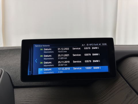 BMW i3 S 120Ah 42 kWh [ 3-Fase-11kW ] *ACCUCEL-DEFECT / RANGE 151KM* *HEAT-PUMP | PANO | ADAPTIVE-CRUISE | LEATHER-FABRIC | FULL-LED | HARMAN/KARDON | HEATED-COMFORTSEATS | NAVI-FULLMAP | DAB+ | ECC | PDC | 18''ALU*