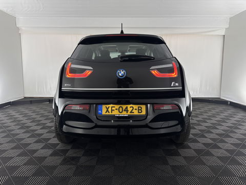 BMW i3 S 120Ah 42 kWh [ 3-Fase-11kW ] *ACCUCEL-DEFECT / RANGE 151KM* *HEAT-PUMP | PANO | ADAPTIVE-CRUISE | LEATHER-FABRIC | FULL-LED | HARMAN/KARDON | HEATED-COMFORTSEATS | NAVI-FULLMAP | DAB+ | ECC | PDC | 18''ALU*