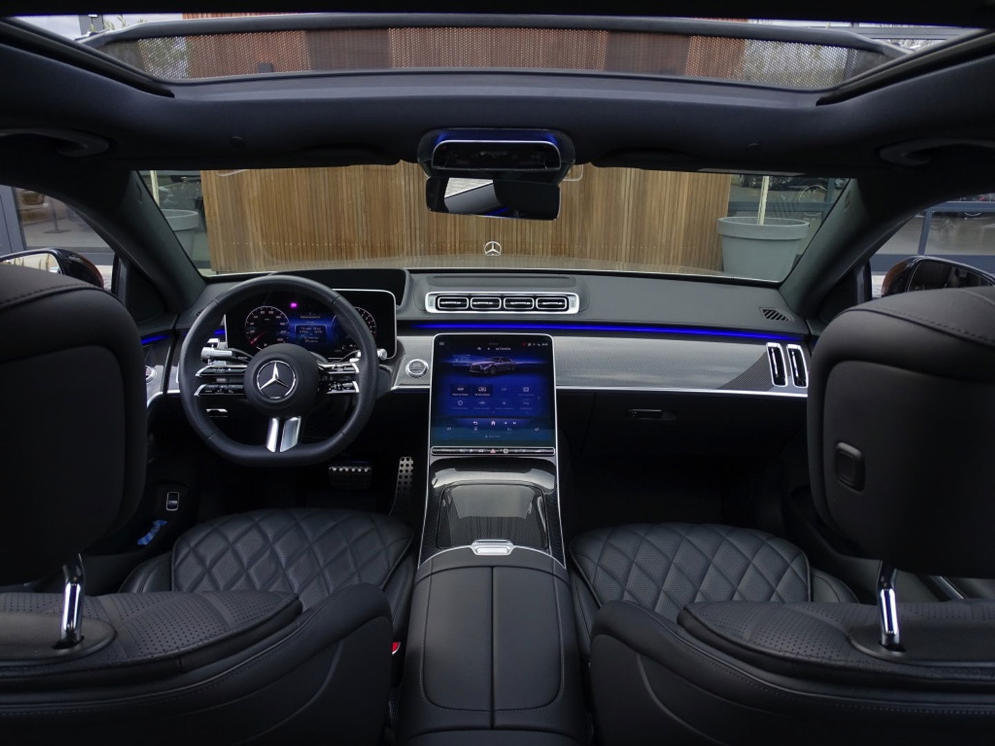 Mercedes-Benz S-Klasse 580 e 4M 510PK Lang AMG Designo / Burmester / carbon / VIP