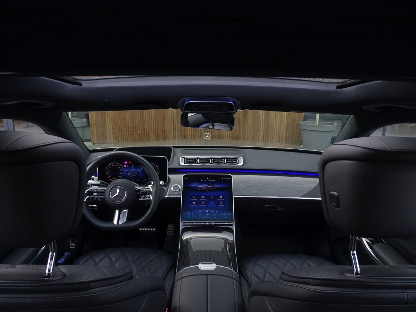 Mercedes-Benz S-Klasse 580 e 4M 510PK Lang AMG Designo / Burmester / carbon / VIP