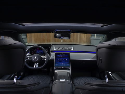 Mercedes-Benz S-Klasse 580 e 4M 510PK Lang AMG Designo / Burmester / carbon / VIP