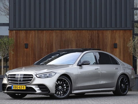 Mercedes-Benz S-Klasse 580 e 4M 510PK Lang AMG Designo / Burmester / carbon / VIP