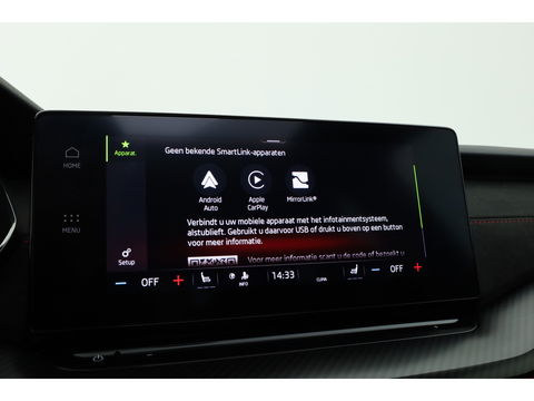 Škoda Octavia 1.4 TSI RS iV PHEV Business | Pano | HUD | Adapt. Cruise | Elek. Trekhaak | Keyless | Stoelverw. | NAV + CarPlay