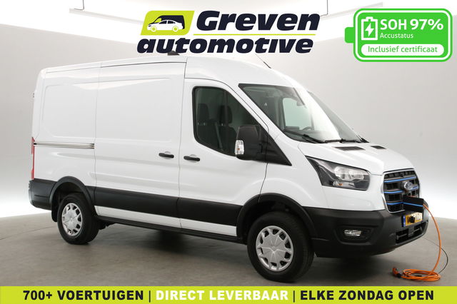 Ford E-Transit - 350 L2H2 68 kWh | Snelladen | SOH 97% | Clima | Camera | Cruise | Carplay | Navi | Parkeersens.