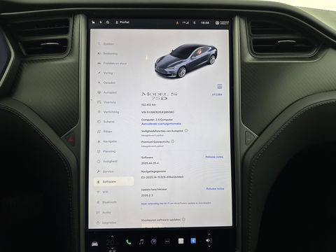 Tesla Model S 75D Base [ 3-Fase-17kW ] {SOH-85%} (INCL-BTW) Aut. *PANO-WINDOW | LEATHER | CCS-FASTLOADER | FULL-LED | NAVI-FULLMAP | KEYLESS | MEMORY-PACK | HEATED-COMFORTSEATS | DIGI-COCKPIT | CARBON-INLAY | AUTO-PILOT |  19"ALU*
