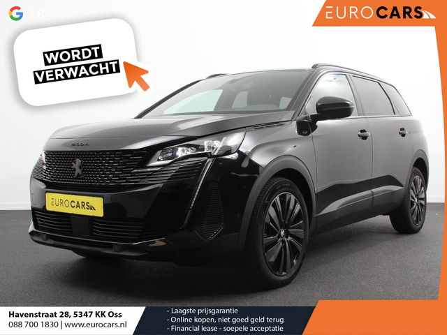 Peugeot 5008 - 1.2 PureTech 130pk Automaat GT Black Pack 7p Climate control Adaptive Cruise control Camera Verwarmde voorstoelen Keyless Navigatie LED Apple Carplay/ Android Auto