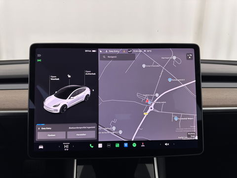 Tesla Model 3 Standard RWD Plus 60 kWh [ 3-Fase-11kW ] {SOH-97%} (INCL.BTW) Aut. *PANO | AUTO-PILOT | LEATHER | KEYLESS | FULL-LED | MEMORY-PACK | TOP-VIEW | DAB | CARPLAY | DIGI-COCKPIT | LANE-ASSIST | COMFORT-SEATS | 18"ALU*