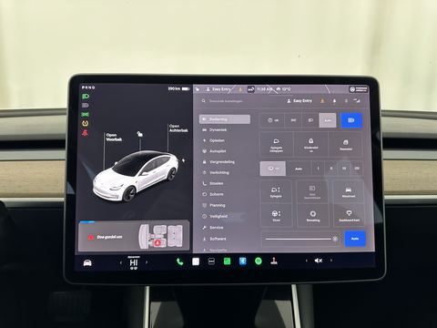 Tesla Model 3 Standard RWD Plus 60 kWh [ 3-Fase-11kW ] {SOH-97%} (INCL.BTW) Aut. *PANO | AUTO-PILOT | LEATHER | KEYLESS | FULL-LED | MEMORY-PACK | TOP-VIEW | DAB | CARPLAY | DIGI-COCKPIT | LANE-ASSIST | COMFORT-SEATS | 18"ALU*