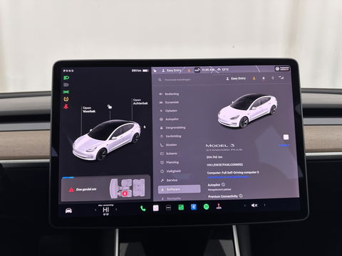Tesla Model 3 Standard RWD Plus 60 kWh [ 3-Fase-11kW ] {SOH-97%} (INCL.BTW) Aut. *PANO | AUTO-PILOT | LEATHER | KEYLESS | FULL-LED | MEMORY-PACK | TOP-VIEW | DAB | CARPLAY | DIGI-COCKPIT | LANE-ASSIST | COMFORT-SEATS | 18"ALU*