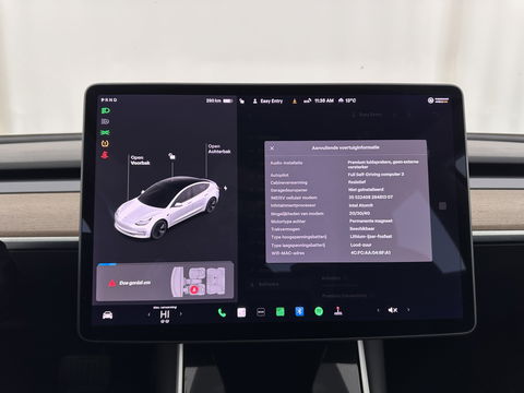 Tesla Model 3 Standard RWD Plus 60 kWh [ 3-Fase-11kW ] {SOH-97%} (INCL.BTW) Aut. *PANO | AUTO-PILOT | LEATHER | KEYLESS | FULL-LED | MEMORY-PACK | TOP-VIEW | DAB | CARPLAY | DIGI-COCKPIT | LANE-ASSIST | COMFORT-SEATS | 18"ALU*