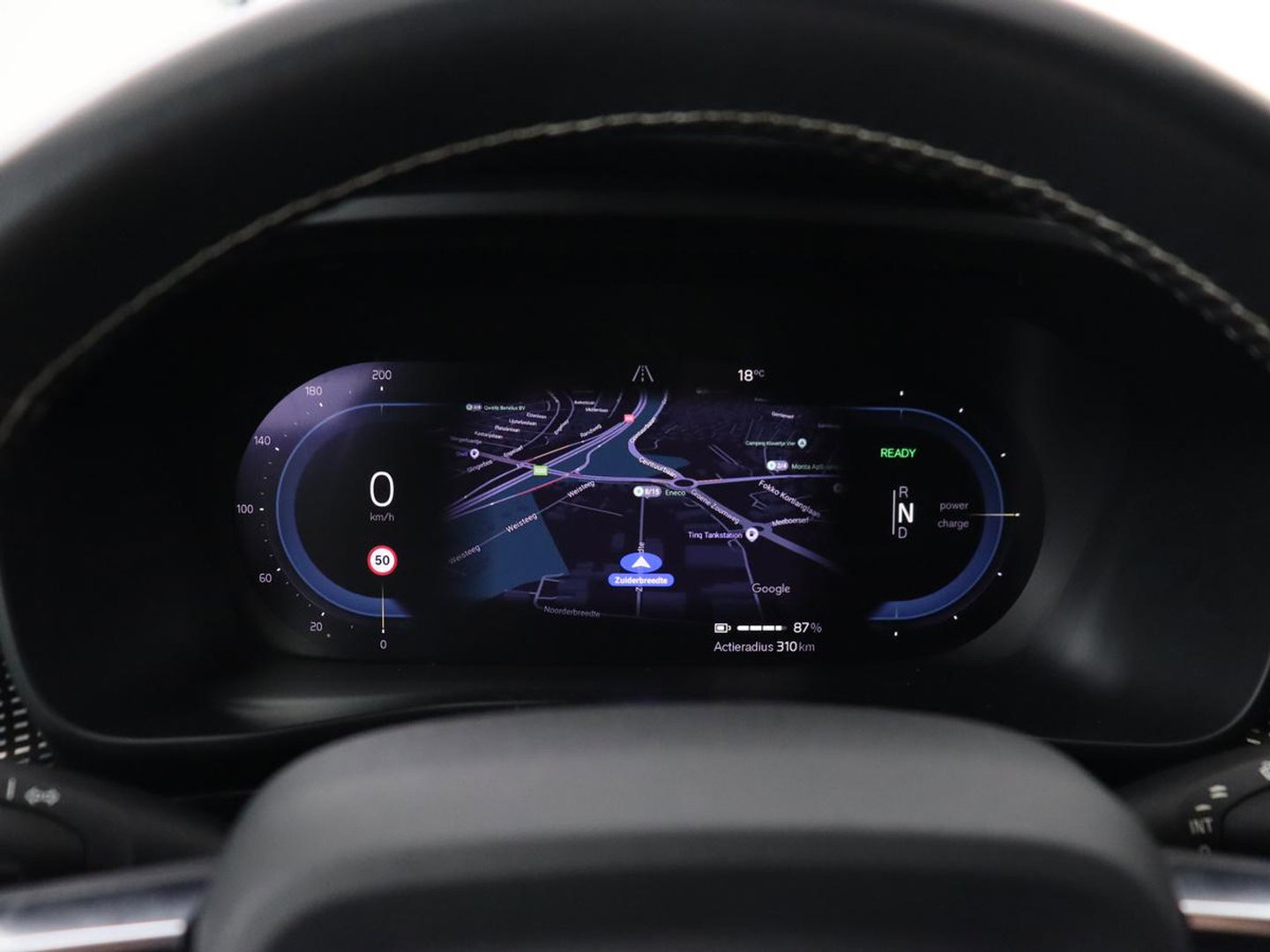 Volvo XC40 Recharge P8 AWD R Design | Stoel & stuurverwarming | Harman/Kardon | Adaptive cruise | Carplay | Navigatie | Keyless | Leder/Alcantara | Parkeerhulp | Full LED