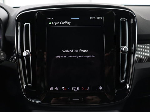 Volvo XC40 Recharge P8 AWD R Design | Stoel & stuurverwarming | Harman/Kardon | Adaptive cruise | Carplay | Navigatie | Keyless | Leder/Alcantara | Parkeerhulp | Full LED
