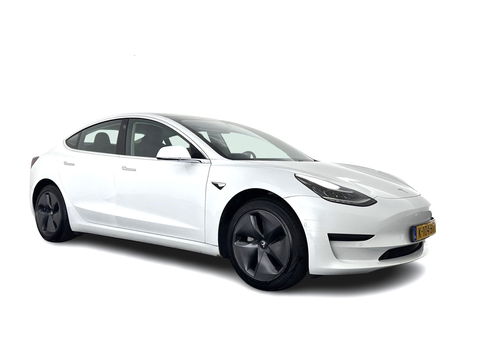 Tesla Model 3 Standard RWD Plus 60 kWh [ 3-Fase-11kW ] {SOH-97%} (INCL.BTW) Aut. *PANO | AUTO-PILOT | LEATHER | KEYLESS | FULL-LED | MEMORY-PACK | TOP-VIEW | DAB | CARPLAY | DIGI-COCKPIT | LANE-ASSIST | COMFORT-SEATS | 18"ALU*