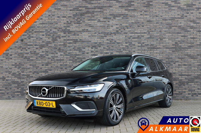 Volvo V60 - T6 Plug-in hybrid AWD Core Bright | PHEV | Long Range | Leer | Trekhaak | Rijklaarprijs - incl.garantie