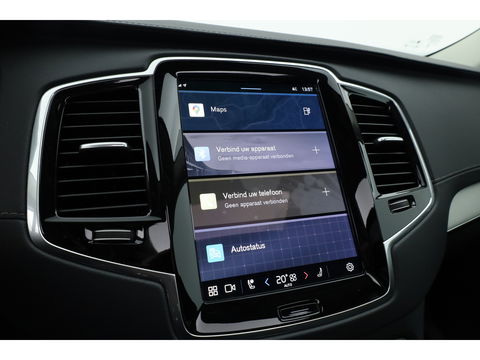 Volvo XC90 2.0 T8 Recharge AWD Ultra Bright | 7 pers. | Pano | 360 camera | HUD | Harman/Kardon | Memory | Bliss | Stoel-Stuurverw. | Google+App.connect | Elek. Klep | 21''