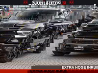 Dodge Ram 1500 - HULK | 5.7 V8 | STRIPING | LUCHT VERING | LARAMIE SPORT BLACK ON BLACK | MEGA DIK | CREW CAB DUBBELE CABINE | 5 PERSOONS | DC | DIKKE WILEN | WIDE BODY |