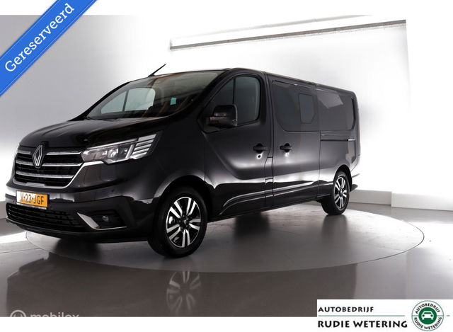 Renault Trafic - 2.0 Blue dCi automaat 170 T29 L2H1 Extra DC trekhaak|blind|2xschuifdeur|nav|cam|lmv17