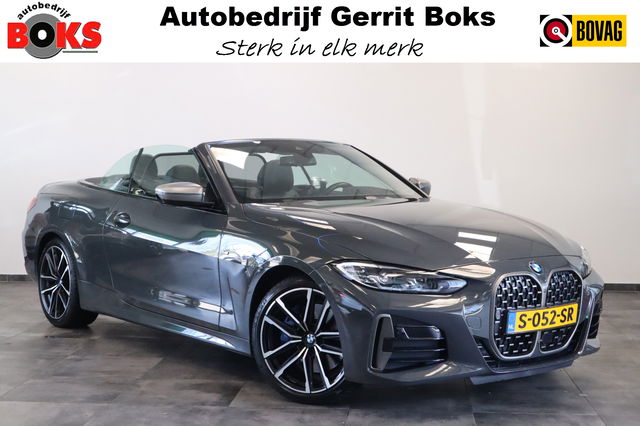 BMW 4 Serie - Cabrio M440i xDrive High-Executive 374PK Individueel-lak Navigatie  Volleder 19LMV Head up