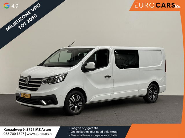 Renault Trafic - 2.0 Blue dC1 150 EDC T29 L2H1 Extra Dubbele Cabine Navigatie Airco Lichtmetalen velgen Betimmering Trekhaak Camera Parkeer sensoren Dab