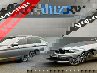BMW 5 Serie - 520i Sport Line Executive Leer Head-Up Display Achteruitrijcamera Stoelverwarming Trekhaak
