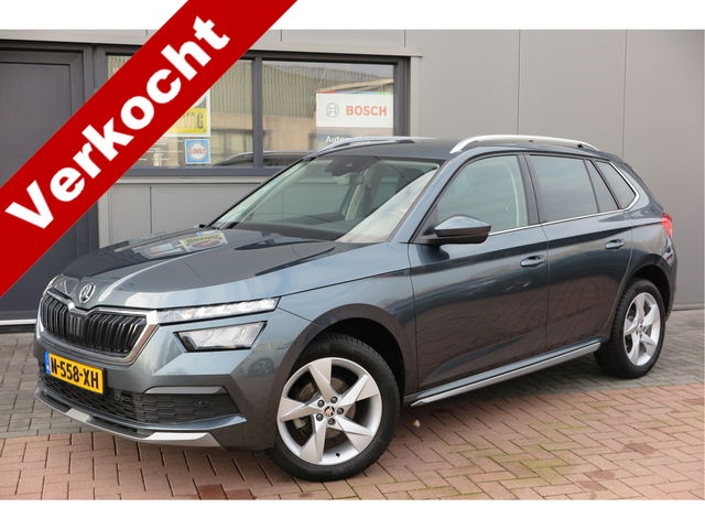 Škoda Kamiq - 1.0 TSI 110pk Style PDC ,LMV,Trekhaak,Stoelverwarming,Cruisecontrol,Achteruitrijcamera, Carplay, Stuurwiel multifunctioneel, Navigatie(via carplay) etc.