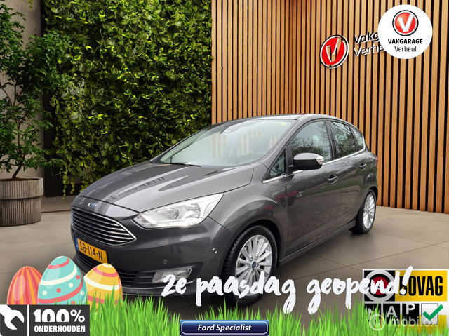 Ford C-MAX - 1.0 Titanium|125Pk|Dealerauto|Navi|Boekjes|Nap