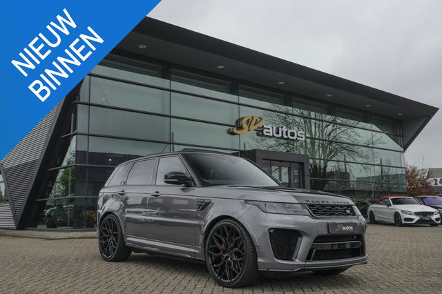 Land Rover Range Rover Sport - P575 SVR 575pk Panoramadak *BTW* Carbon pakket Head-up Softclose 24" LMV Vossen