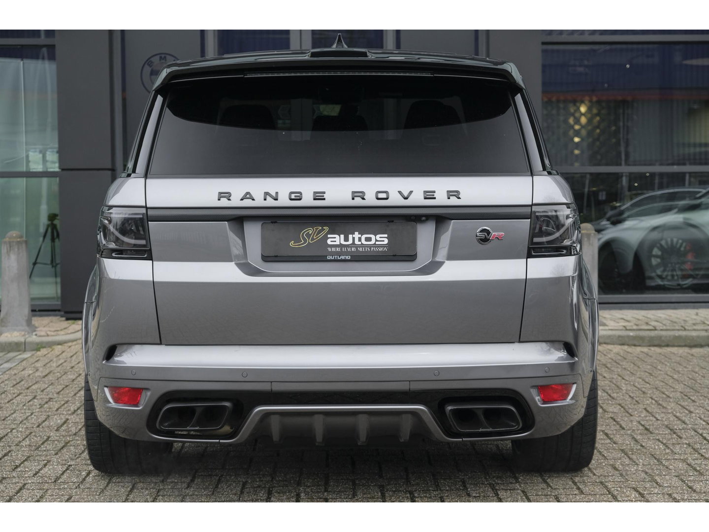 Land Rover Range Rover Sport P575 SVR 575pk Panoramadak *BTW* Carbon pakket Head-up Softclose 24" LMV Vossen