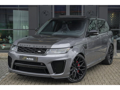 Land Rover Range Rover Sport P575 SVR 575pk Panoramadak *BTW* Carbon pakket Head-up Softclose 24" LMV Vossen