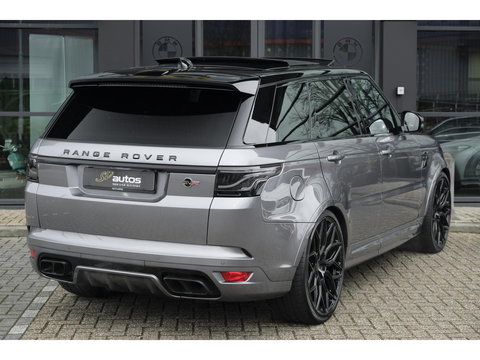 Land Rover Range Rover Sport P575 SVR 575pk Panoramadak *BTW* Carbon pakket Head-up Softclose 24" LMV Vossen