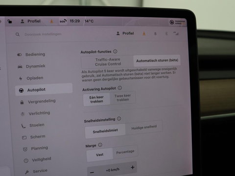 Tesla Model 3 Long Range AWD 75 kWh | Panoramadak | Autopilot | Achterbankverwarming | Leder | Camera | Keyless | Full LED | Navigatie | Stoelverwarming