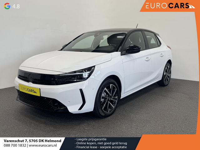 Opel Corsa - 1.2 Turbo Hybrid 100pk GS Automaat Navigatie Apple Carplay/Android Auto Camera Parkeersensoren Cruise Control Dodehoek assistent Airco Lichtmetalen velgen Virtual Cockpit Getinte ramen
