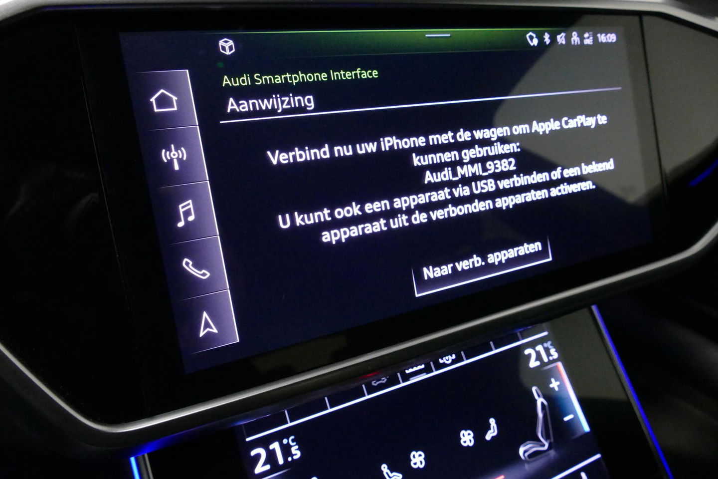 Audi A6 Avant 55 TFSI e quattro Competition / S Line / RS6 look Diffuser / Maxton Design Bodykit V.2 / HD Matrix LED-koplampen / Ambienteverlichting / Stuurwiel- & stoelverwarming / 21'' LMV / Apple Carplay - Android Auto / Trekhaak (zwenkbaar) / Elektr. bedienba