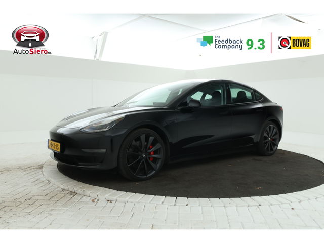 Tesla Model 3 - Performance AWD 75 kWh Full Black! Track Modus, Stoelverwarming