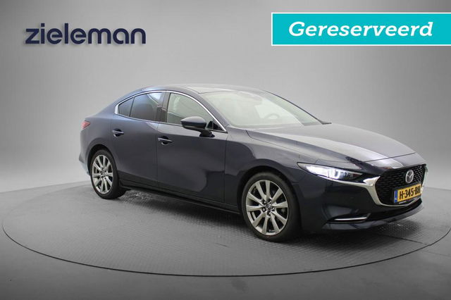 Mazda 3 - 2.0 e-SkyActiv-X M Hybrid 180 Luxury - Carplay, Camera, Headup Display, Leer, Stoelverw. BOSE GERESERVEERD!!!