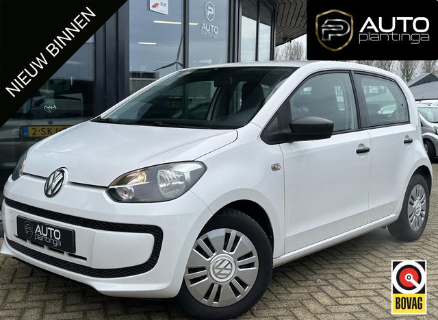 Volkswagen up! - 1.0 take up! BlueMotion NL AUTO | 2e Eigenaar | Airco | 5 Deurs | Radio | Candy White |