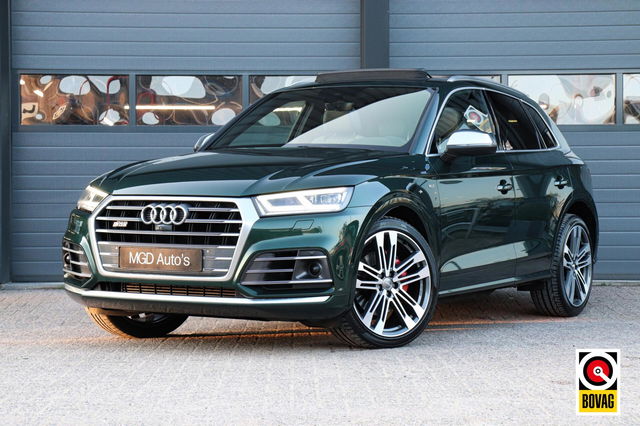Audi SQ5 - 3.0 TFSI Quattro /PANODAK/LUCHTVERING/B&O/MEMORY/HUD/CARPLAY/STOELVERW./TREKHAAK!