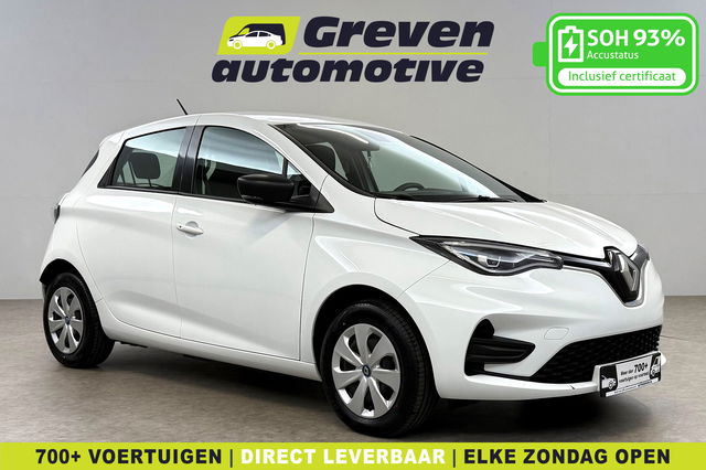 Renault ZOE - R135 52 kWh Life Huur accu | SOH 93% | Carplay | Cruise | Airco | Keyless
