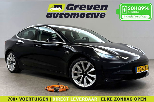 Tesla Model 3 - Standard RWD Plus 60 kWh | Snelladen | SOH 89% | Autopilot | Pano | Camera | Memory | Stoelverw.