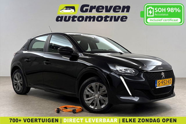 Peugeot e-208 - EV Active Pack 50 kWh | Snelladen | SOH 98% | Carplay | LED | Navi | Parkeersens. | NAP