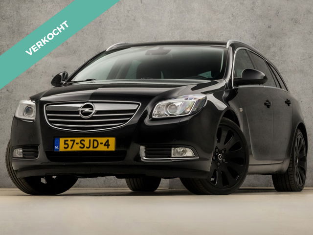 Opel Insignia - 1.6 T Cosmo 179Pk (NAVIGATIE, CLIMATE, GETINT GLAS, LEDEREN SPORTSTOELEN, XENON, TREKHAAK, CRUISE, NIEUWSTAAT)