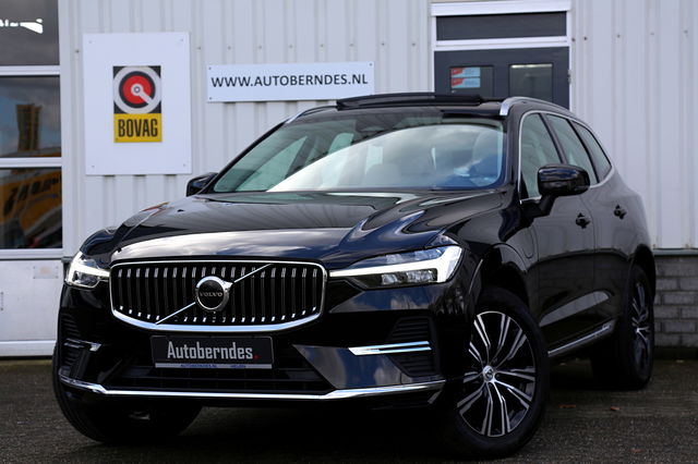 Volvo XC60 - 2.0 T6 Plug-in hybrid AWD Inscription*Perfect Onderh.*Facelift*Pano/Leder/Massage/Stoelkoeling/Stoelverw./Stuurverw./HUD/LED/ACC/Pilot Ass./H&K/Camera/Parkeersens.V+A/19 inch LM*