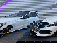 Mercedes-Benz A-Klasse - A160 Autom AMG Night Pakket Led Panodak 17 Cruise Leer Navi Pdc Carplay Perfecte Staat Eerste Eigenaar Vol Opties